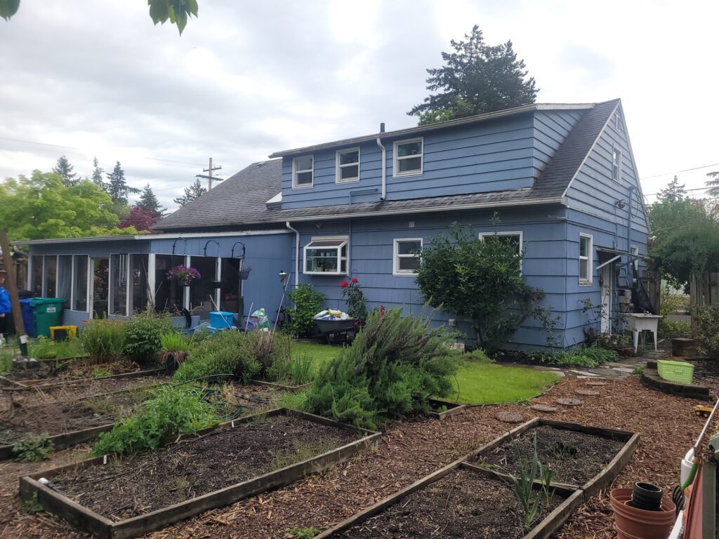 James Hardie Color Plus, New Roof, and New Gutters.