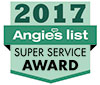 Angie's List 2017 Super Service Award Angie's List 2017 Super Service Award