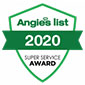 Angie's List 2020 Super Services Award Angie's List 2020 Super Services Award