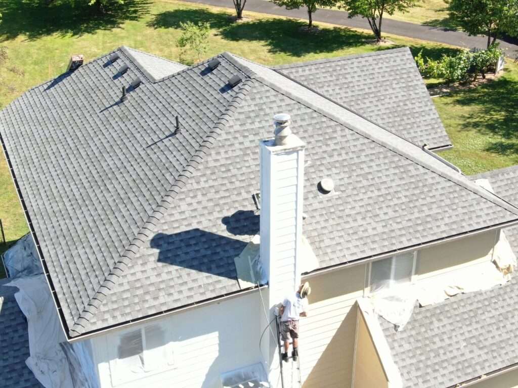 Expert exterior home improvement project showing new siding and roof replacement in Ridgefield, Washington by Armadas Exterior.
