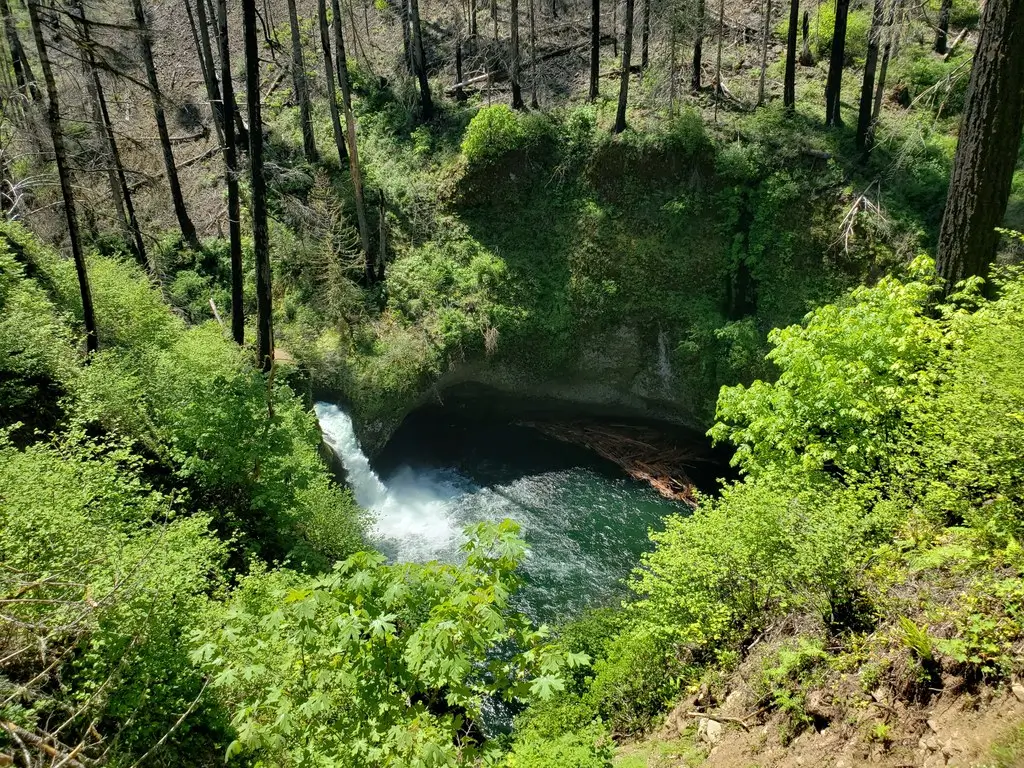 Beautiful scene of Eagle Creek Oregon