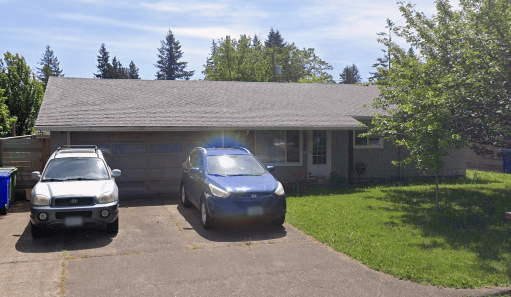 SE Portland Ranch style house with new 5K gutters