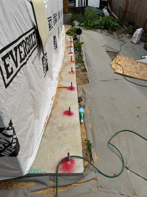 contractor shrunk the building size to make up for mistakes along the way.